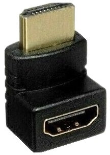 90 & 270 DEGREE RIGHT ANGLE HDMI 4K FEMALE TO MALE ADAPTER